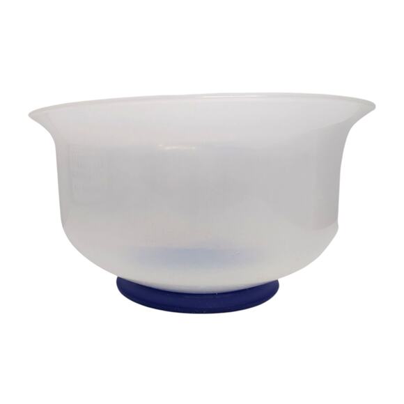 Tupperware Mix-n-Store Plus Measuring Pitcher Batter Bowl 12 Cup Sheer Blue 3582 - Picture 4 of 7